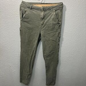 Khaki green cargo pants